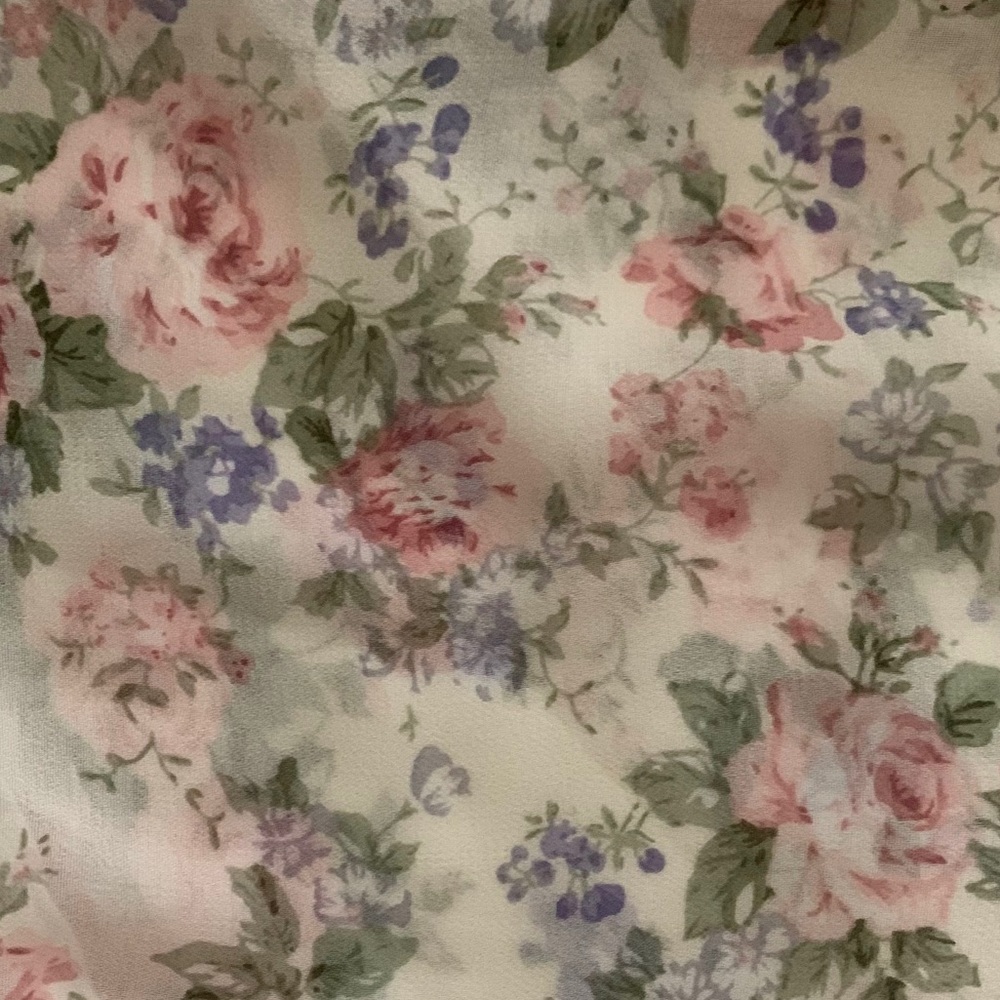 Floral Ruffled Midi Dress - Picture 7 of 11